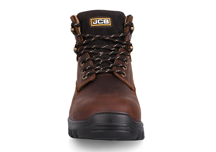 JCB Holton Safety Boot Brown from FTS Safety